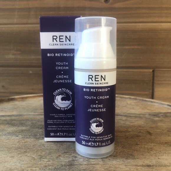 Ren Clean Skincare Bio Retinoid Youth Cream - 1.7fl.oz/50ml NIB - Picture 1 of 6